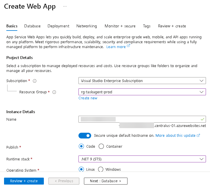 9. app service basic